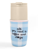 Coffee & Dogs Drink Sleeve