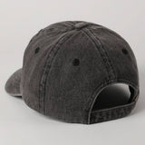USA Flag Embroidered Patch Denim Baseball Cap