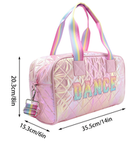 Medium Duffel Bag Dance Chenille Patch