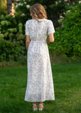 Maren Floral Straight Maxi Dress