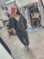 Acid Wash Jumpsuit
