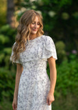 Maren Floral Straight Maxi Dress
