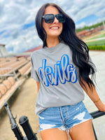 Bulldogs Puff Graphic Tee