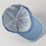 USA Flag Embroidered Patch Denim Baseball Cap