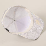 MAMA Letter Embroidery Nature Camo Trucker Hat