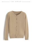 Buttoned Knit Cardigan