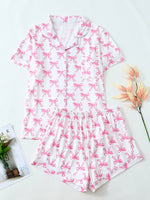 Bows Prints Pajamas Set