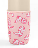 Western Cowgirl Boots Drink Sleeve