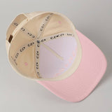 MOTHER Upside Down Lettering Embroidery Cap