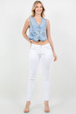 Light Wash Vintage Denim Vest