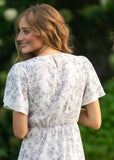 Maren Floral Straight Maxi Dress
