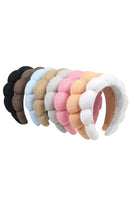 Spa Sponge Terry Towel Hair Headband