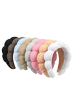 Spa Sponge Terry Towel Hair Headband