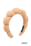 Spa Sponge Terry Towel Hair Headband