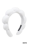 Spa Sponge Terry Towel Hair Headband