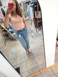Bleach Splatter Cuffed Boyfriend | Judy Blue Denim