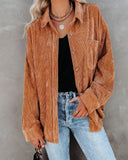 Loose Casual Corduroy Shirt