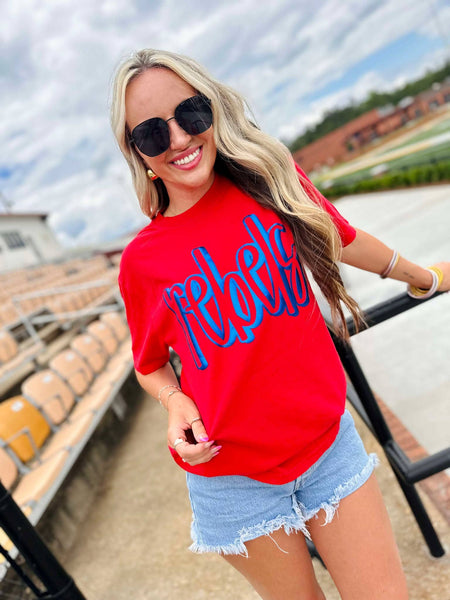 Bulldogs Puff Graphic Tee