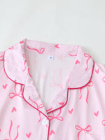 Bows Prints Pajamas Set