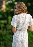 Maren Floral Straight Maxi Dress