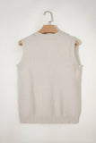 LAS USA American Flag Knit Sweater Tank Top (S-XL)