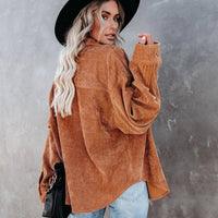 Loose Casual Corduroy Shirt