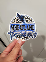 Wheatland Thunderhawks Window Cling