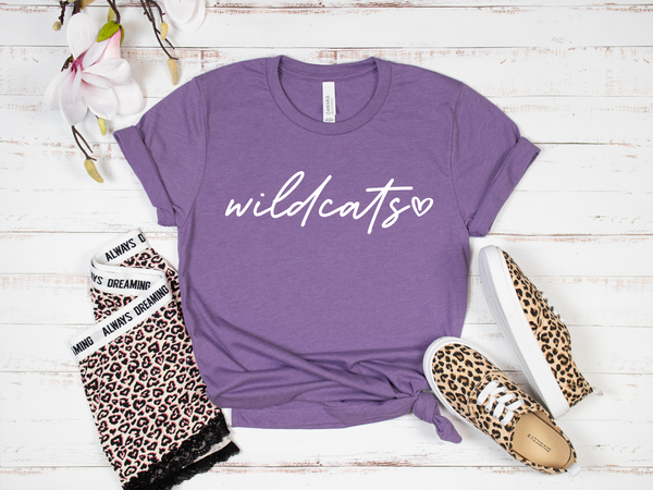 Wildcats Heart Tee